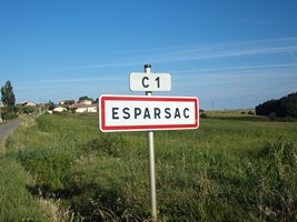 Entrée d'Esparsac