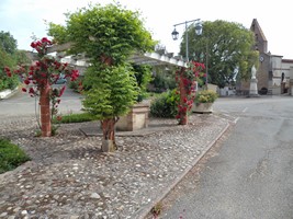 Puits et église